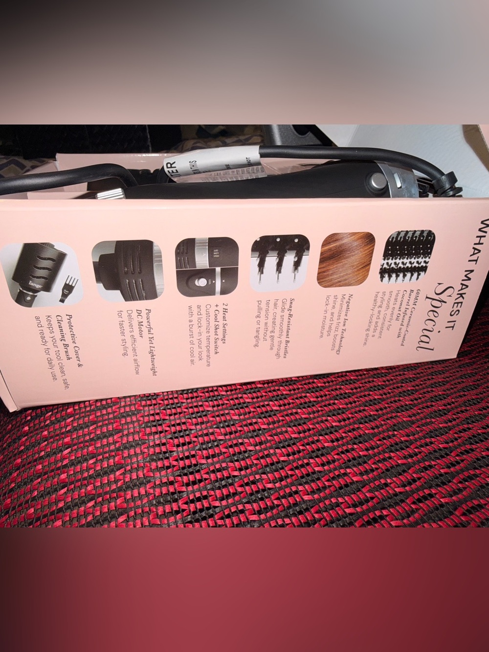 Lange VolumeBoost 2-in-1 Ceramic Volumizing Brush Dryer - Black - Picture 3 of 8